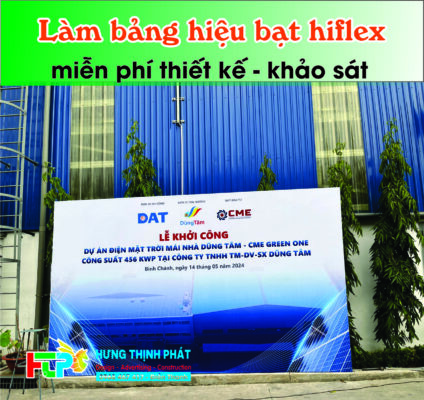 Làm biển hiệu bạt giá rẻ