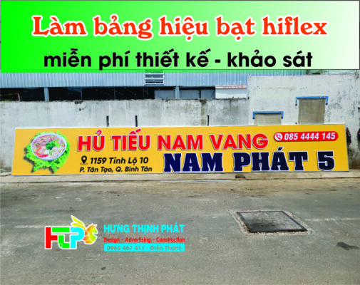 Làm biển hiệu bạt giá rẻ