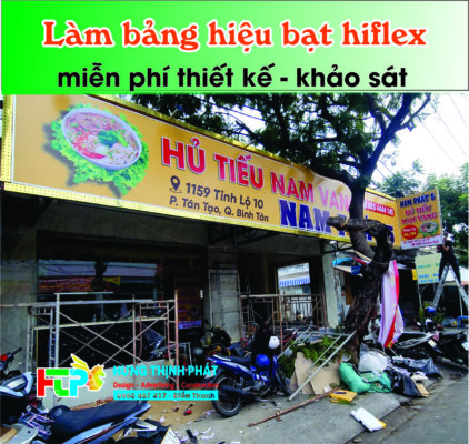 Làm biển hiệu bạt giá rẻ