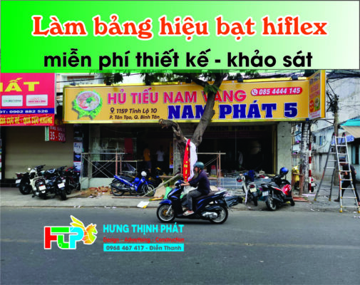 Làm biển hiệu bạt giá rẻ