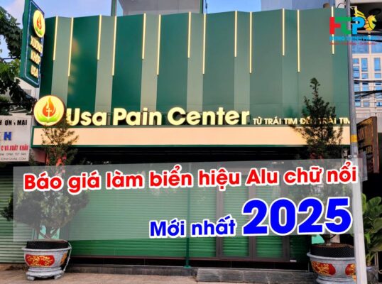 Báo giá làm biển hiệu alu mới nhất 2025