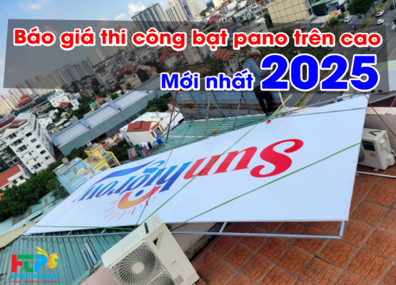 Báo giá làm biển hiệu Bạt Hiflex mới nhất 2025