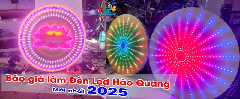 Báo giá làm biển hiệu hộp đèn led mới nhất 2025