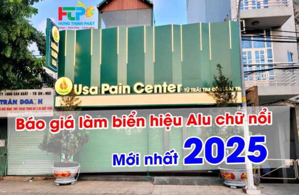 Báo giá làm biển hiệu alu mới nhất 2025